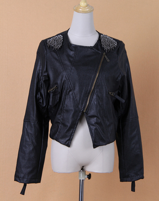 外貿服裝批發(fā)、廣州女裝批發(fā)、韓版PU皮夾克短外套_服裝服飾_世界工廠網(wǎng)中國產(chǎn)品信息庫