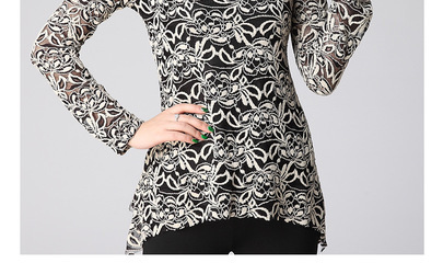 【廠家批發定做夏季新款女裝淘寶爆款最受顧客喜愛的長袖鏤空蕾絲衫】價格,廠家,圖片,女式襯衫,廈門市集美區捷森服裝廠-